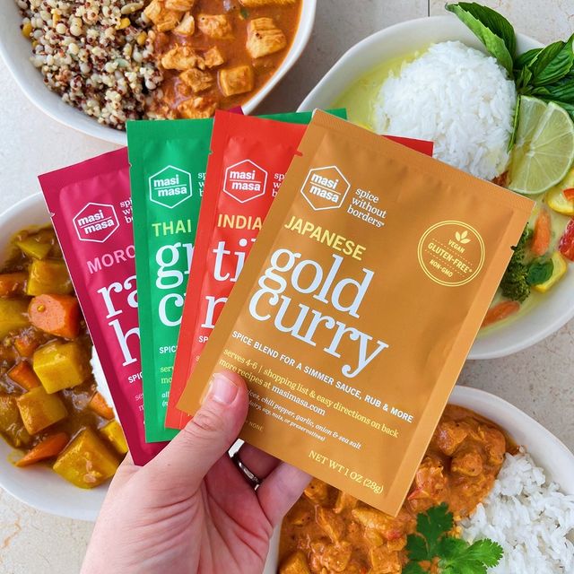 Gold Curry Packets